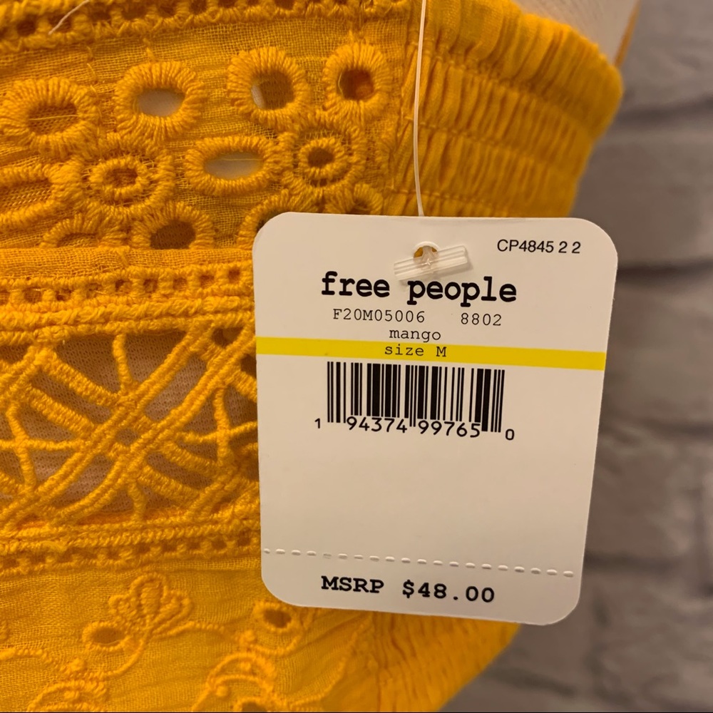 🎉HP🎉 Free People Intimately Carina Mango Bralet - Picture 5 of 10